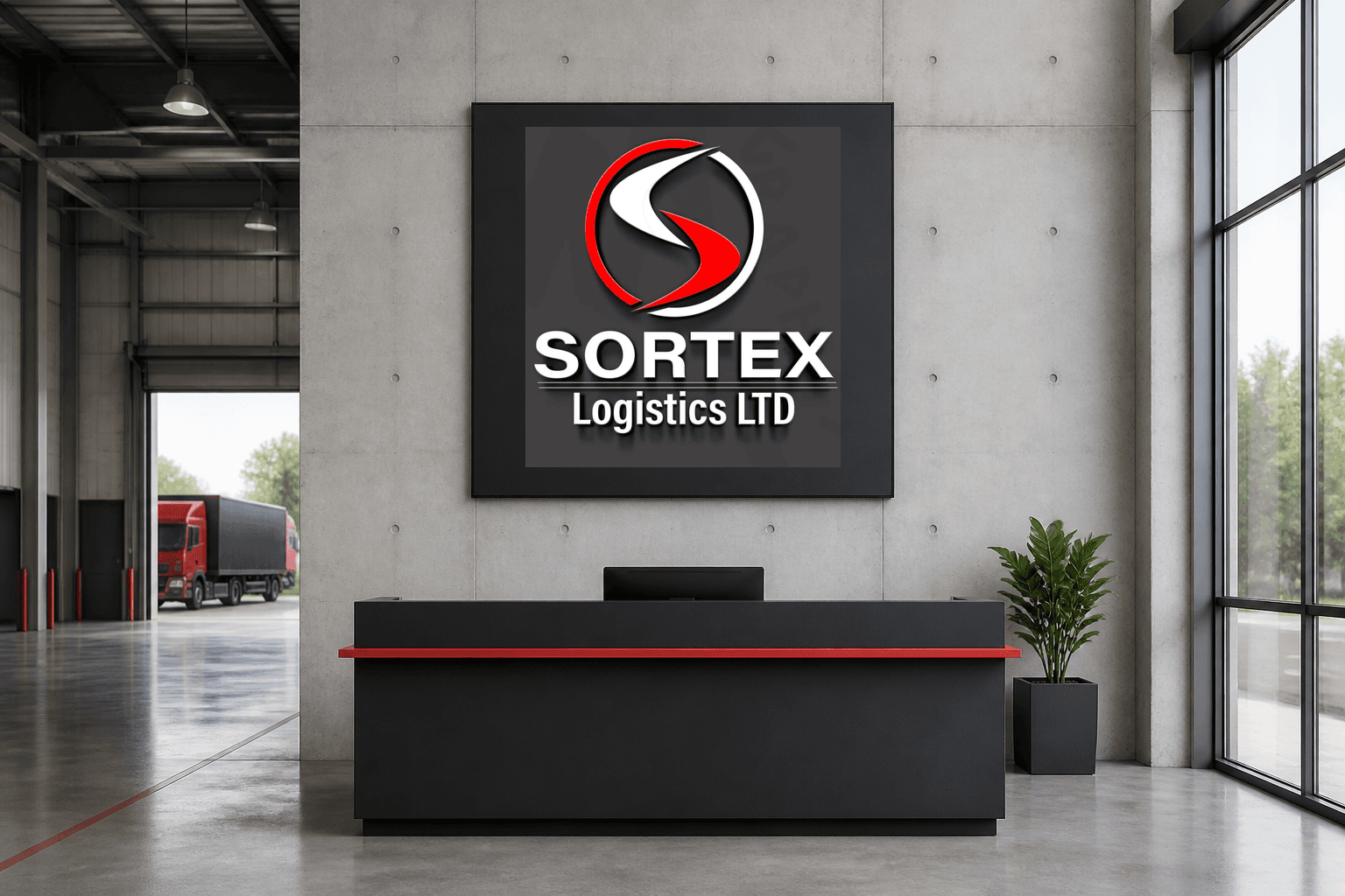 Sortex Logistics LTD | Logistics Logo Design Kenya