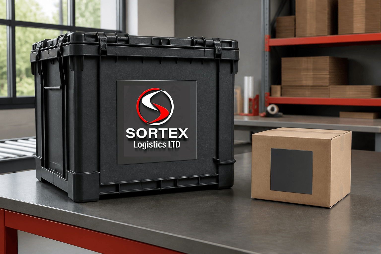 Reusable shipping crate