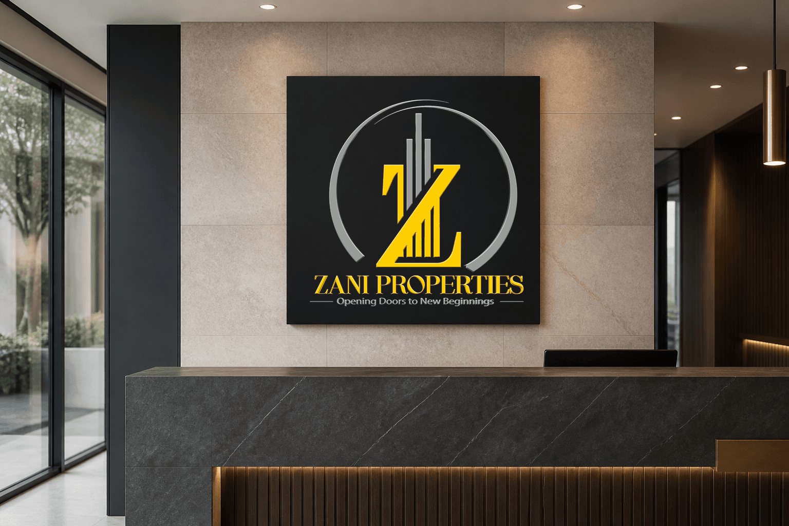 Zani Properties | Property Logo Case Study