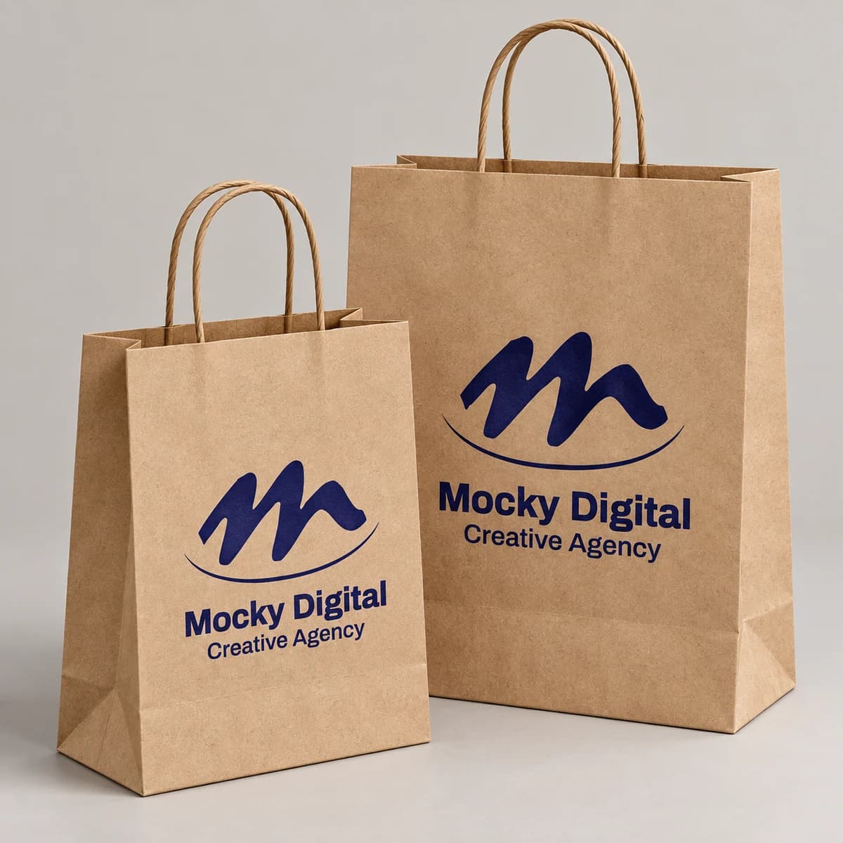 Branded Kraft Bags (50 per pack)