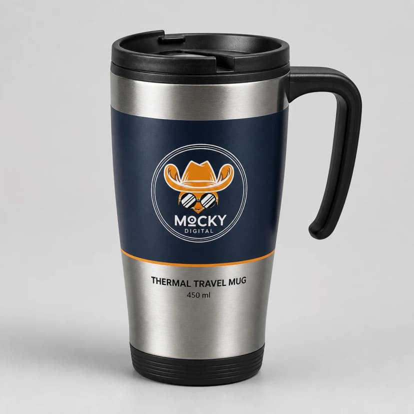 Branded Thermal Travel Mug